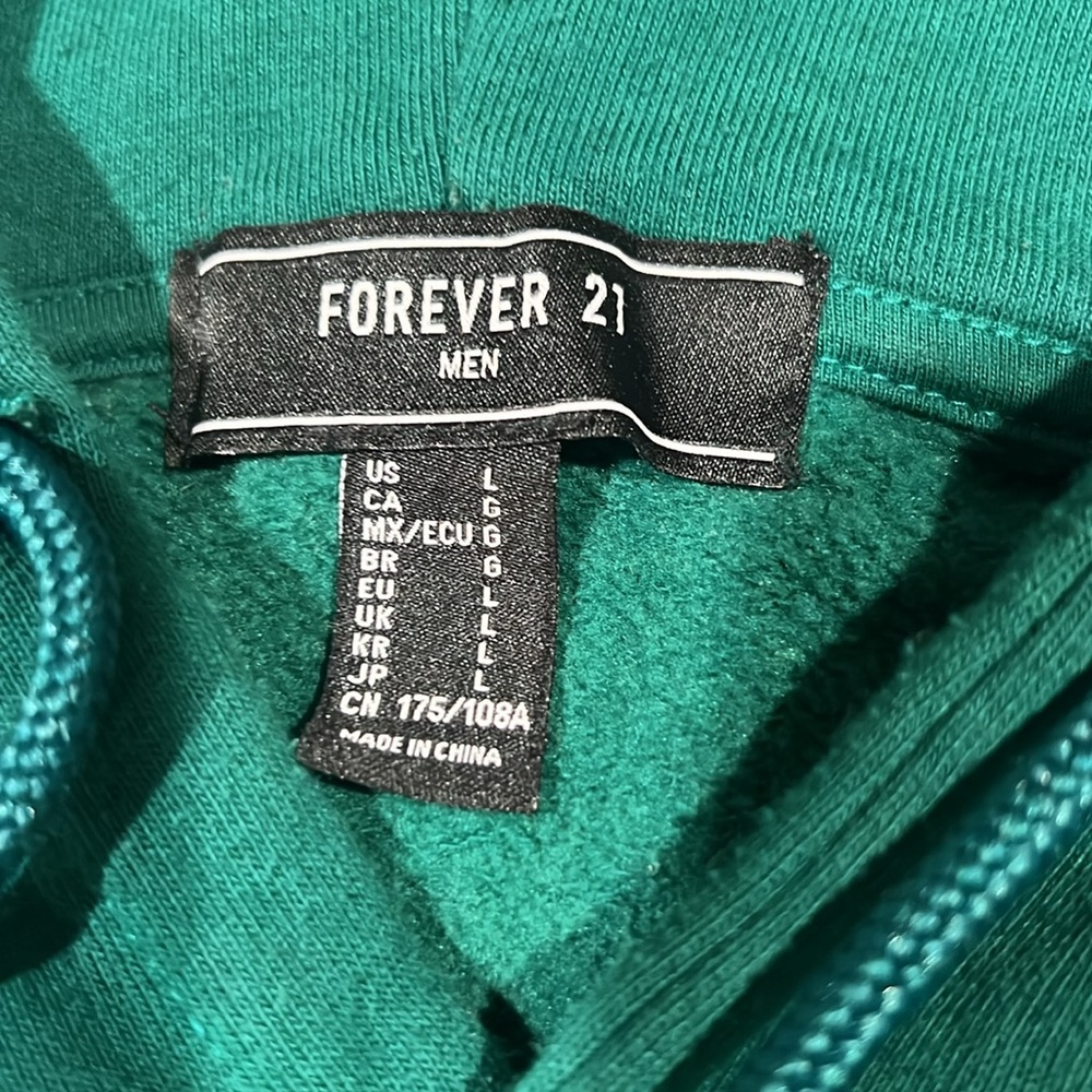 Forever 21 “Losing It” Bear Hoodie - Picture 3 of 4